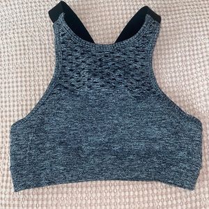 Grey Sports Bra